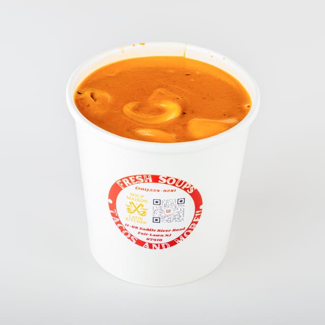 Tomato Bisque and Cheese Tortellinis.