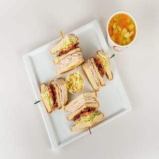 #12 Turkey Club Sandwich